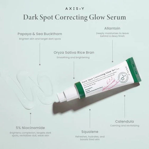 Axis-Y Dark Spot Correcting Glow Serum 50Ml | مصل التوهج لتصحيح البقع الداكنة من أكسيس-واي