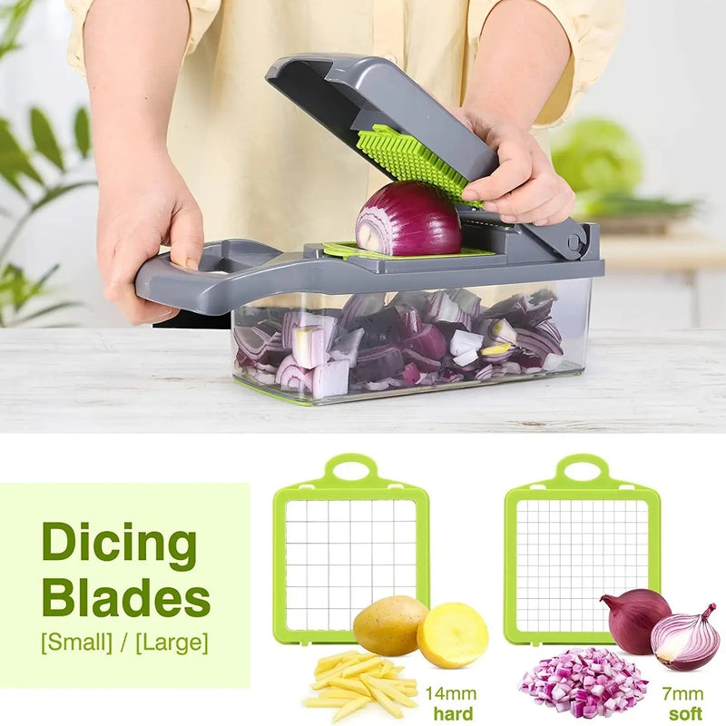 Multifunctional Vegetable Chopper | قطاعة خضروات متعددة الوظائف